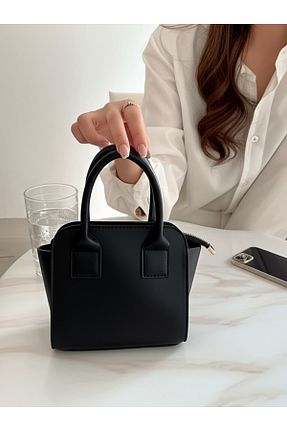 کیف دوشی مشکی زنانه چرم مصنوعی Emma Carter - کد 899602595