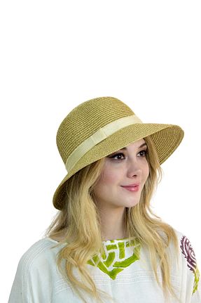 کلاه قهوه ای زنانه پلی استر Bay Şapkacı - کد 127735950