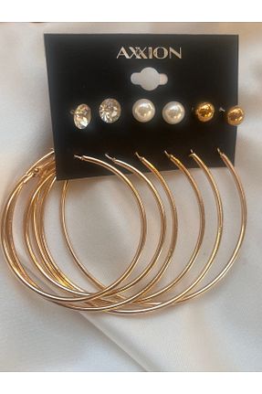 گوشواره جواهر متالیک COCOSH TAKI - کد 921798441