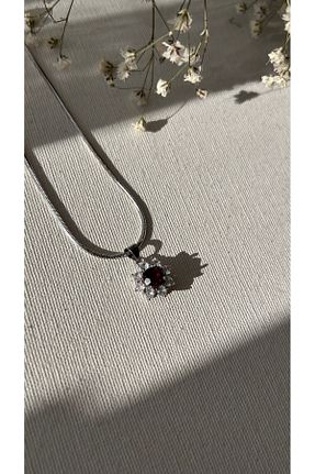 گردنبند استیل ( فولاد ) رنگی زنانه استیل (فولاد) Doğaltaş Masalları - کد 921814967