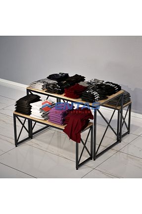 میز جلو مبلی رنگی فلزی RAF MARKETİ - کد 922447771