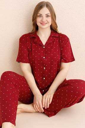 ست لباس راحتی سایز بزرگ رنگی زنانه ساده Pijamaevi - کد 921828242