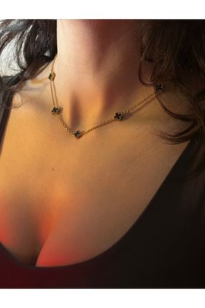 گردنبند استیل ( فولاد ) مشکی استیل (فولاد) Çelik - کد 921099279