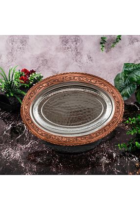 بشقاب متالیک مس DMT COPPER HOME - کد 462040122