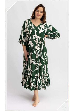 لباس سایز بزرگ خاکی زنانه بافتنی BYB - کد 921832838