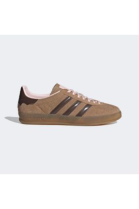 کفش اسنیکر قهوه ای زنانه بند دار adidas - کد 922097389