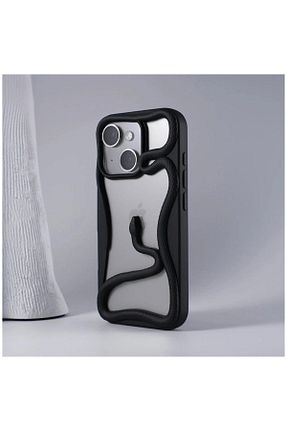 کاور و قاب مشکی iPhone 15 Plus Zebana - کد 923473188