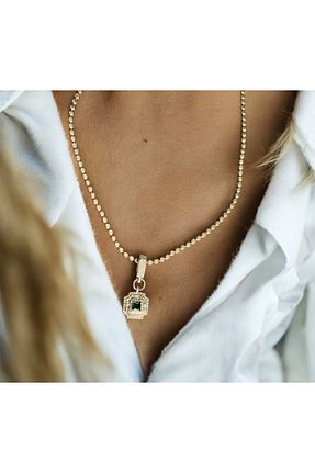 گردنبند استیل ( فولاد ) طلائی استیل (فولاد) MODA - کد 921872094