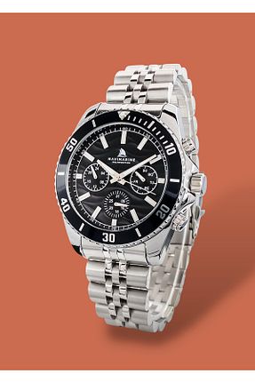 ساعت مچی طوسی مردانه 44 میلی متر Navimarine - کد 898082058