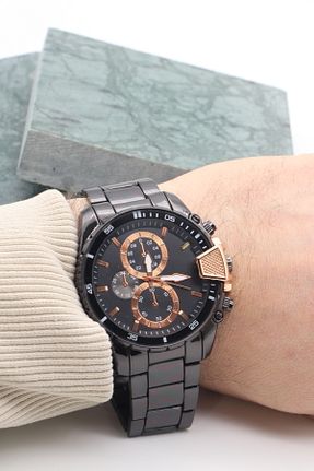 ست ساعت مچی مشکی مردانه فلزی ARPAT WATCH - کد 921884897