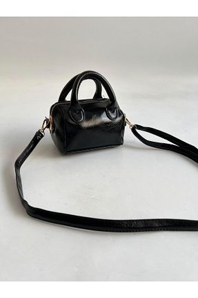 کیف دوشی مشکی زنانه چرم مصنوعی Mia Collection - کد 921886769