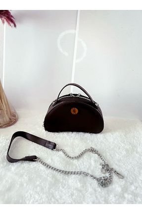 کیف دستی قهوه ای زنانه ابعاد کوچک HC BAG - کد 921902121