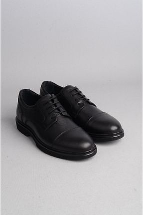 کفش کژوال مشکی مردانه پاشنه کوتاه (1 - 4 سانتی متر) SEÇ KUNDURA - کد 921913102