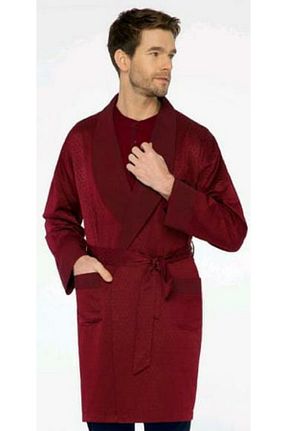 ربدوشام زرشکی مردانه ساتن Pijalüx - کد 921933229