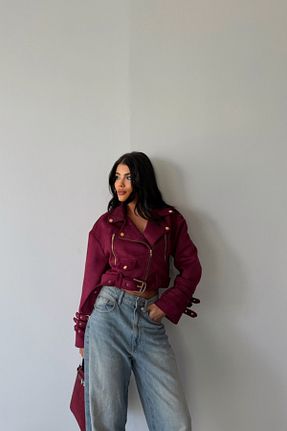 کت زرشکی زنانه رگولار Viyamo - کد 923780796