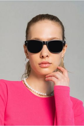 عینک آفتابی مشکی زنانه UV400 BAPPİR - کد 856348982