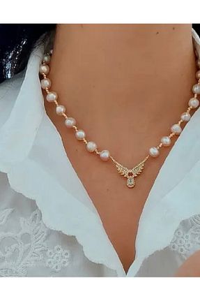 گردنبند مروارید سفید مروارید اقیانوس ARONA - کد 921994311