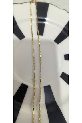 گردنبند استیل ( فولاد ) طلائی زنانه رودیوم xUPING - کد 921994993