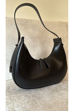 کیف دوشی مشکی زنانه چرم مصنوعی ALTUNAY - کد 922090138
