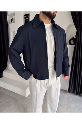 کت سرمه ای مردانه اورسایز MerStore - کد 904976670