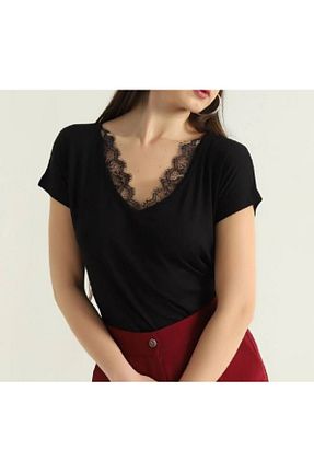 بلوز مشکی زنانه ساده Cemre store - کد 922005719