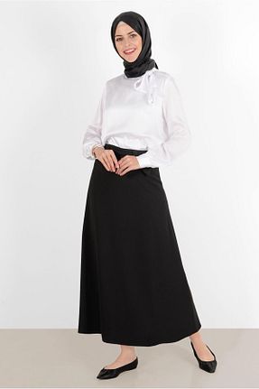 بلوز حجاب سفید زنانه رگولار Alvina - کد 804554969