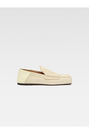 کفش لوفر بژ زنانه جیر JACQUEMUS - کد 922674658