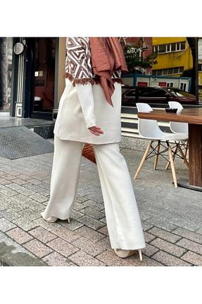 ست بالاتنه و پائین تنه بژ زنانه تریکو Butik - کد 922021178