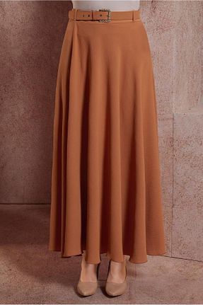 دامن حجاب نارنجی زنانه رگولار Alvina - کد 828584738