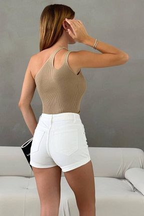 بلوز بژ زنانه ساده bayansepeti - کد 922032860