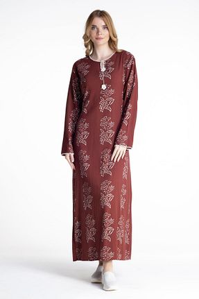 لباس زرشکی زنانه بافتنی Eliş Şile Bezi - کد 92950211
