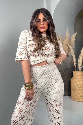 شلوار طوسی زنانه بافتنی Sohotique By P - کد 922057657