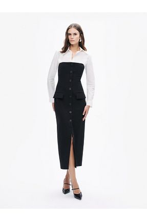 لباس مشکی زنانه بافتنی Nocturne - کد 922032725