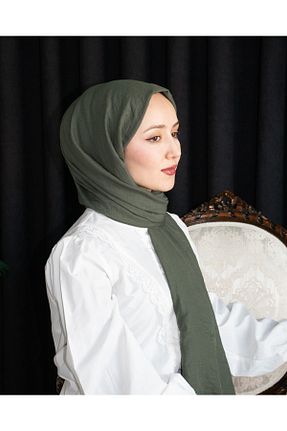 شال سبز زنانه پنبه ای moon scar - کد 922058538