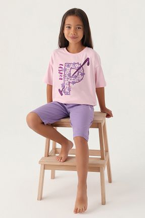 ست لباس راحتی صورتی بچه گانه ساده U.S. Polo Assn. - کد 922696485