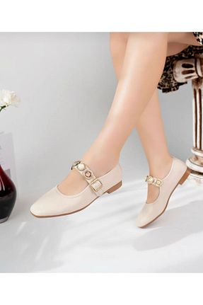 بابت بژ زنانه چرم مصنوعی mustey - کد 922078794