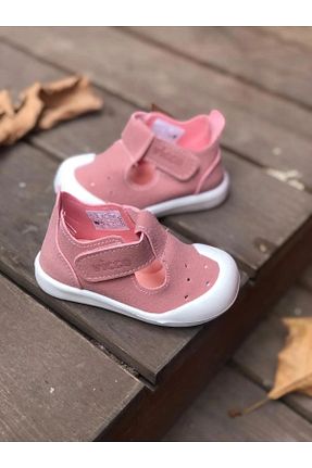 کفش اسنیکر صورتی بچه گانه چسبی Vicco - کد 922696367