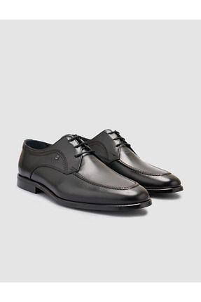کفش کلاسیک مشکی مردانه چرم خالص Cabani - کد 922086368