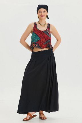 دامن مشکی زنانه پارچه Los Banditos - کد 922131688