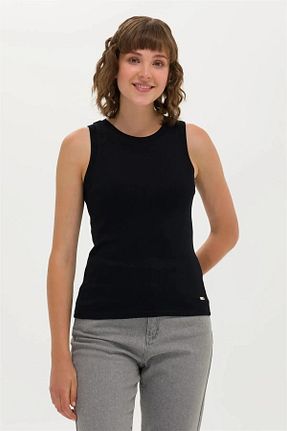 تیشرت مشکی زنانه اسلیم فیت U.S. Polo Assn. - کد 922086814