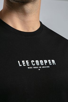 تیشرت مشکی مردانه رگولار Lee Cooper - کد 920514262