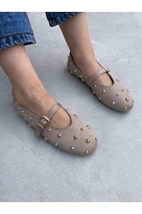 کفش مجلسی سبز زنانه چرم مصنوعی Elvinin Tarzı - کد 922158220