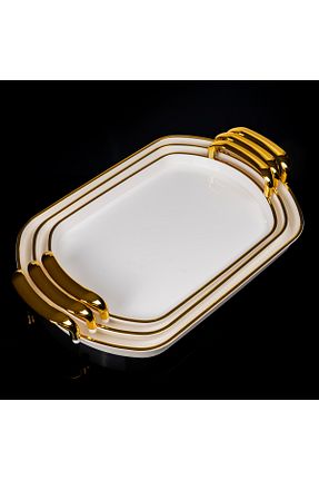 سینی طلائی اکریلیک ZETT - کد 922140537