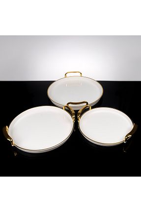 سینی طلائی اکریلیک ZETT - کد 922139951