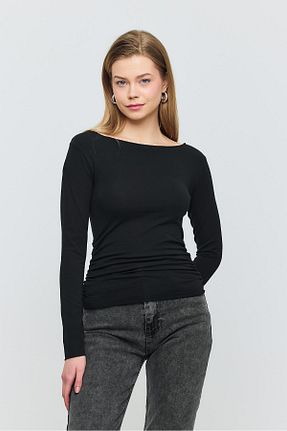 بلوز مشکی زنانه رگولار Rays - کد 922152949
