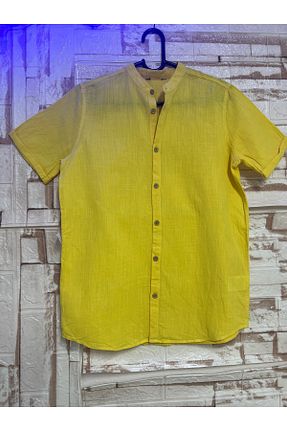 پیراهن زرد زنانه رگولار Butik Lena - کد 922145507