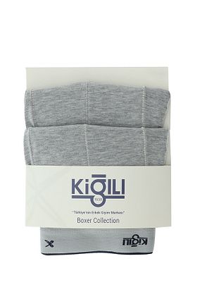 ست لباس زیر طوسی مردانه Kiğılı - کد 849761312