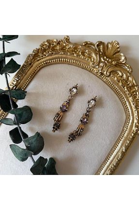 گوشواره جواهر رنگی Alice İsstanbul - کد 922147368