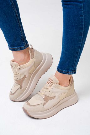 کفش اسنیکر نباتی زنانه بند دار steeppolo steeppolo - کد 922137491