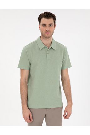 پولوشرت سبز مردانه پنبه ای Pierre Cardin - کد 922164858